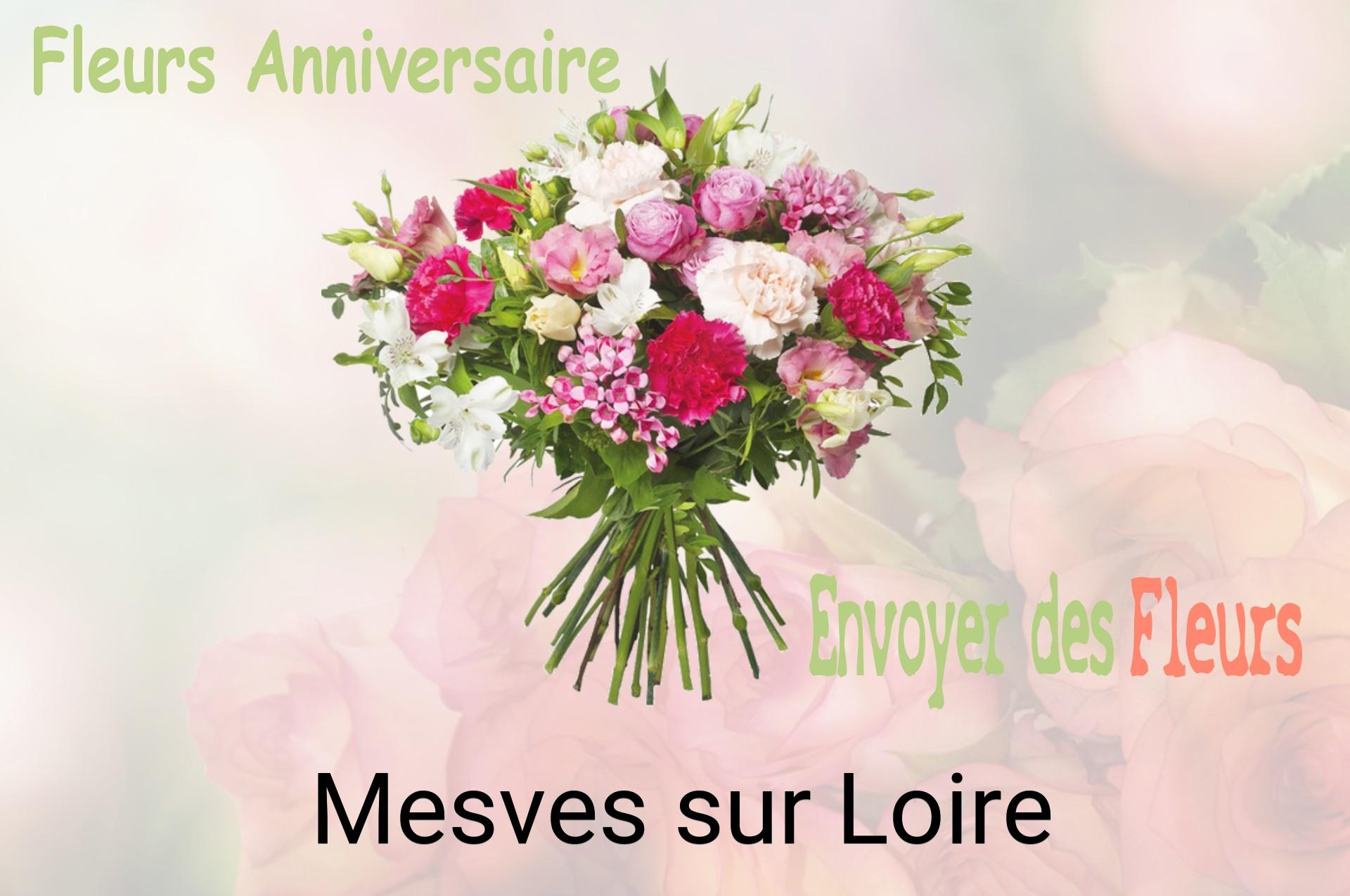 Bouquet de fleurs d’anniversaire livré à Mesves-sur-Loire