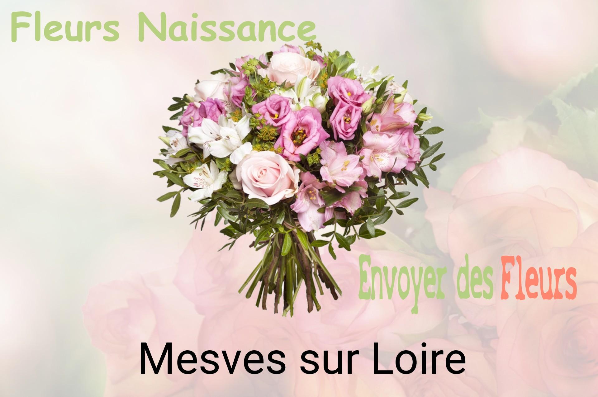 Bouquet de fleurs de naissance livré à Mesves-sur-Loire