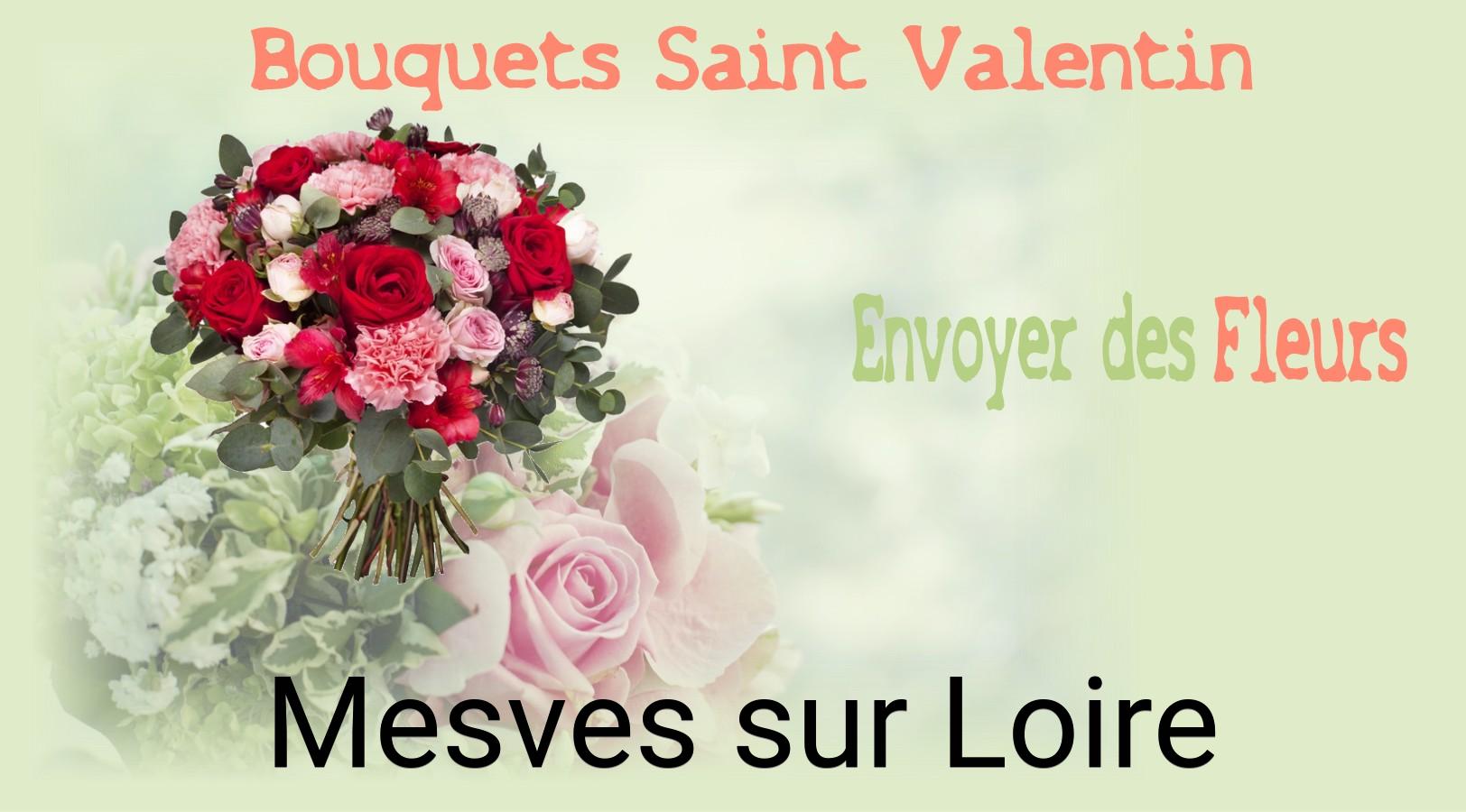 Roses de Saint-Valentin livrées à Mesves-sur-Loire